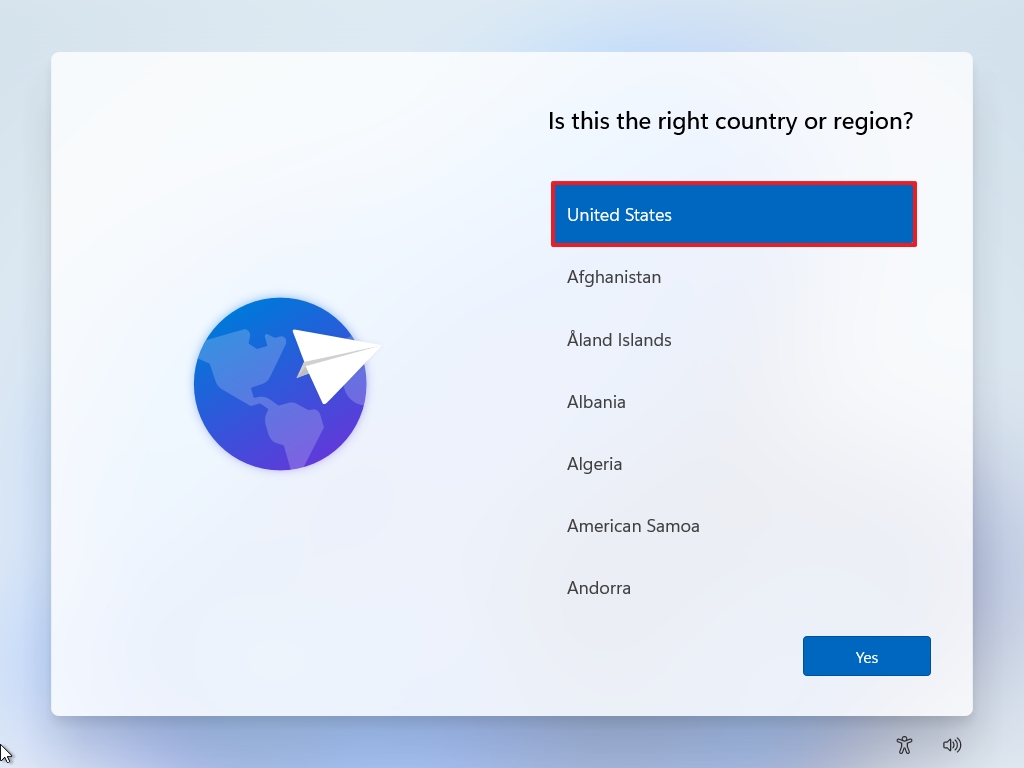 Select Your Region