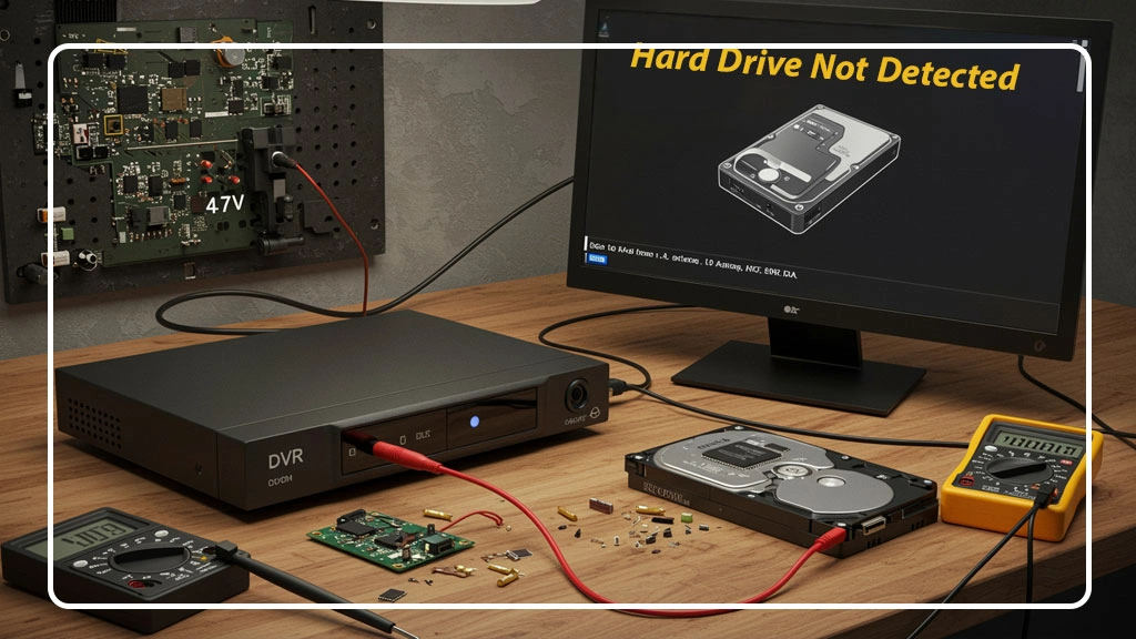 dvr nvr hdd error